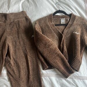 Kith Chenille Cardigan and Pants Set